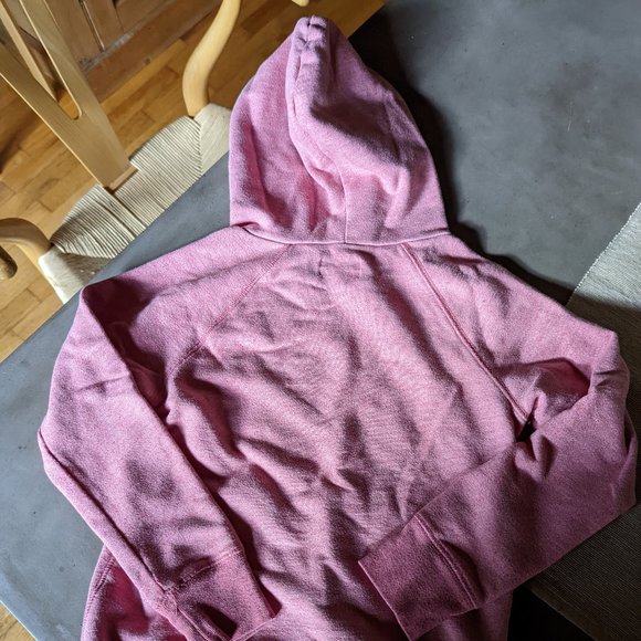 J. Crew CrewCuts Pink Hoodie |  Size 6-7 - Picture 6 of 8